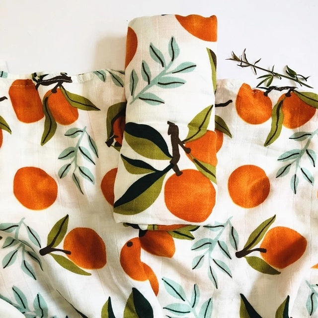 120x120cm Muslin Blanket Cotton Baby Swaddle Bamboo Soft