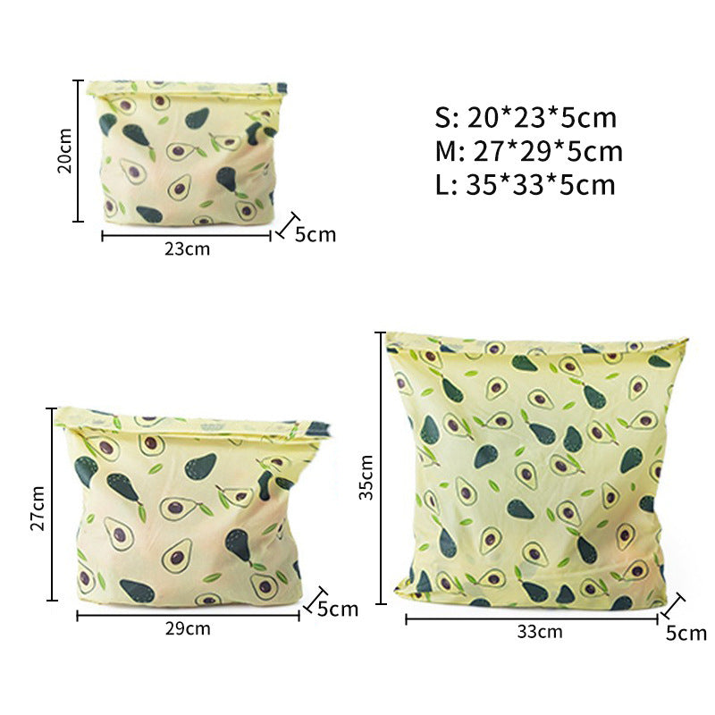 Reusable Cotton Beeswax Preservation Packaging